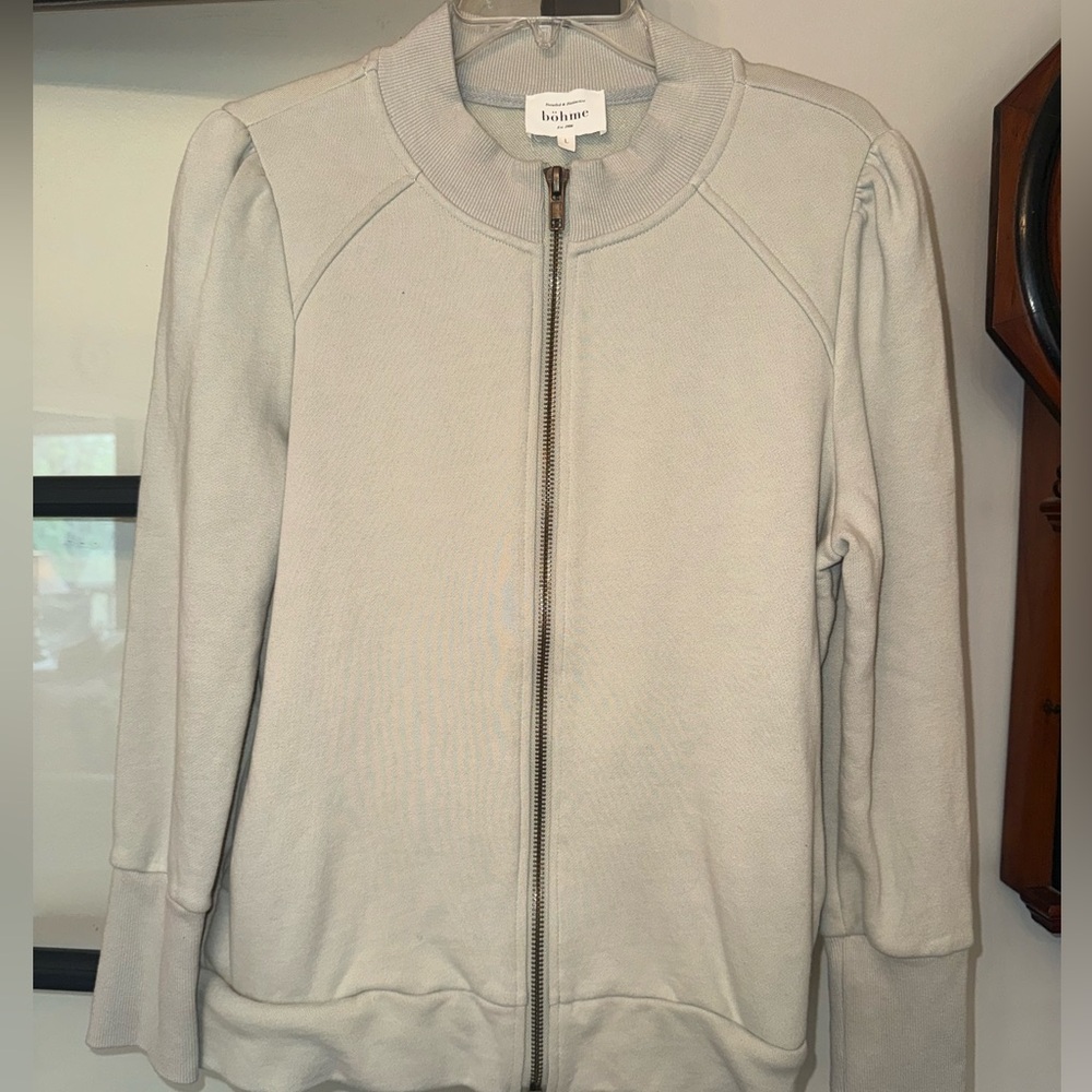 Bohme Sweatshirt Full Zip Jacket Size Large women’s